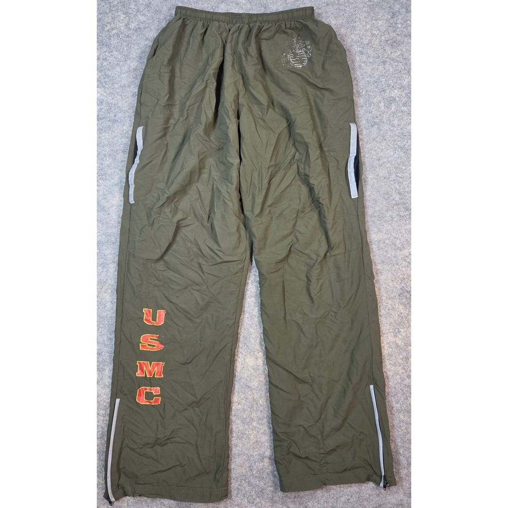 USMC Marine Running Pants Manufacturing Olive Drab Small Short PT Track Uniform